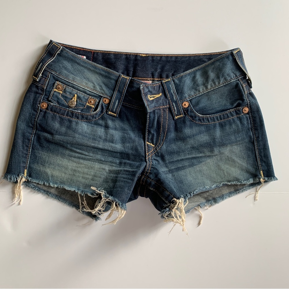 True Religion "Keira" Denim Shorts